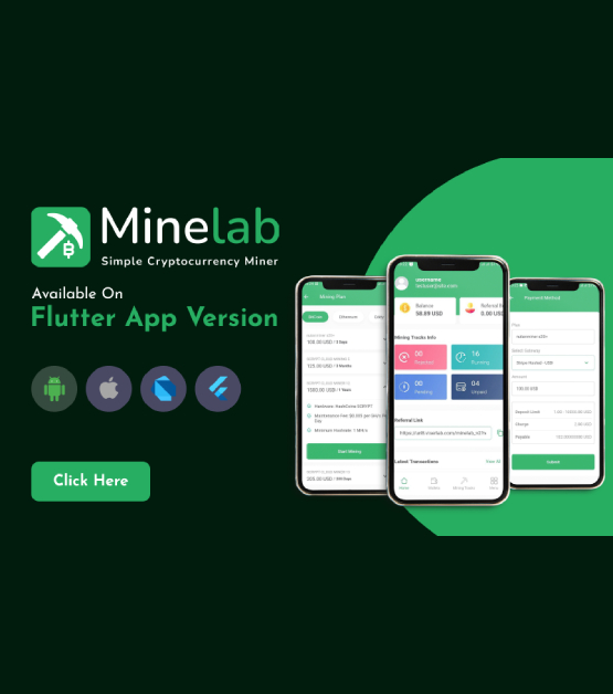 MineLab – Cloud Crypto Mining Platform