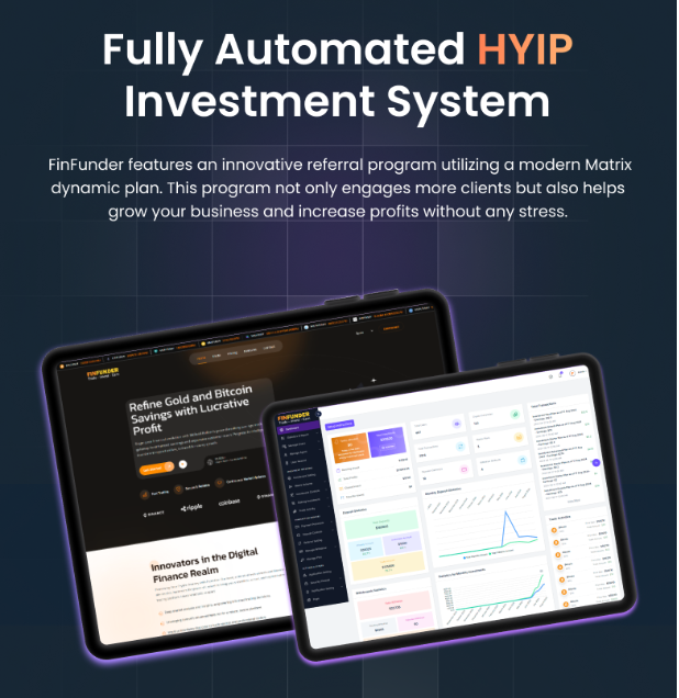 FinFunder – Matrix and HIYP Investments with Crypto Trading Platform